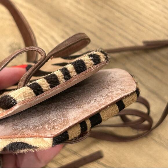 Brother Vellies Tyla Thong Sandal Pony Hair 8 - Picture 4 of 11